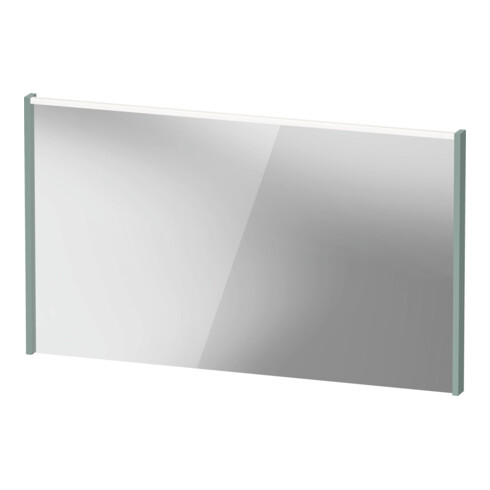 Duravit Miroir LED D-Code 2.0 120x70x5 cm, 9 W, vert fjord, lumière froide