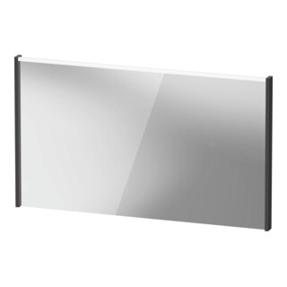 Duravit Miroir LED D-Code 2.0 120x70x5cm, 9 W, graph ma, éclairage haut