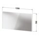 Duravit Miroir LED D-Code 2.0 120x70x5cm, 9 W, graph ma, éclairage haut-3