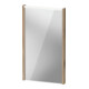 Duravit Miroir LED D-Code 2.0 40x70x5 cm, 3 W, blanc œuf, éclairage supérieur-1