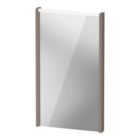 Duravit Miroir LED D-Code 2.0 40x70x5 cm, 3 W, grad. ma, zone lumineuse en haut