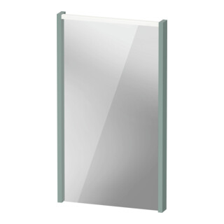 Duravit Miroir LED D-Code 2.0 40x70x5 cm, 3 W, vert fjord, éclairage haut