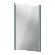 Duravit Miroir LED D-Code 2.0 40x70x5 cm, 3 W, vert fjord, éclairage haut
