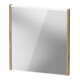 Duravit Miroir LED D-Code 2.0 65x70x5 cm, 5 W, blanc œuf, éclairage supérieur-1