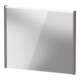 Duravit Miroir LED D-Code 2.0 80x70x5 cm, 6 W, dimmable, éclairage supérieur-1
