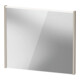 Duravit Miroir LED D-Code 2.0 80x70x5 cm, 6 W, Tau mat, zone lumineuse supérieure-1