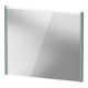 Duravit Miroir LED D-Code 2.0 80x70x5 cm, 6 W, vert fjord, lumière en haut-1