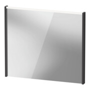Duravit Miroir LED D-Code 2.0 80x70x5cm, 6 W, graph ma, éclairage haut