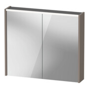 Duravit Miroir LED D-Code 2.0 m 2 portes, éclairage avant, 80x70x14,8 cm, bas. ma
