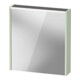 Duravit Miroir LED D-Code 2.0 m 65x70x5 cm, éclairage haut, gauche, vert pâle mat-1