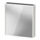 Duravit Miroir LED D-Code 2.0 m 65x70x5 cm, lumière frontale, droite, blanc brillant-1