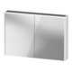 Duravit Miroir LED D-Code 2.0 m SD T E 2 portes, éclairage f ob, 100x70x14,8 cm, blanc mat-1