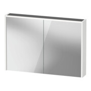 Duravit Miroir LED D-Code 2.0 m SD T E 2 portes, éclairage f ob, 100x70x14,8 cm, blanc mat