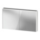Duravit Miroir LED D-Code 2.0 m SD T E 2 portes, éclairage f ob, 120x70x14,8 cm, blanc mat-1