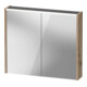 Duravit Miroir LED D-Code 2.0 m SD T E 2 portes, éclairage f ob, 80x70x14,8 cm, Ei Marm-1