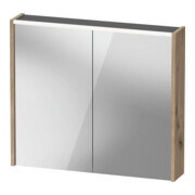 Duravit Miroir LED D-Code 2.0 m SD T E 2 portes, éclairage f ob, 80x70x14,8 cm, Ei Marm