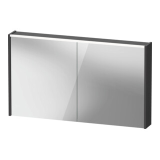 Duravit Miroir LED D-Code 2.0 m SD T E 2 T, lumière f ob, 120x70x14,8 cm, graphite mat