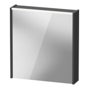 Duravit Miroir LED D-Code 2.0 m SD T E 65x70x5 cm, éclairage oblique, gauche, graphite mat