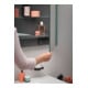 Duravit Miroir LED D-Code 2.0 m SD T E 65x70x5cm, éclairage f ob, gauche, vert fjord mat-3
