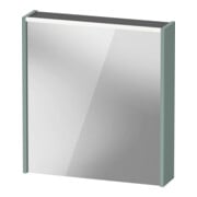 Duravit Miroir LED D-Code 2.0 m SD T E 65x70x5cm, lumière froide, droite, vert fjord mat