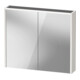 Duravit Miroir LED D-Code 2.0 m SD T J 2 portes, lumière diffuse, 80x70x14,8 cm, blanc brillant-1