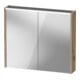 Duravit Miroir LED D-Code 2.0 m SD T J 2 portes, lumière f ob, 80x70x14,8 cm, Ei Marm-1