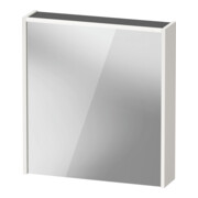 Duravit Miroir LED D-Code 2.0 m SD T J 65x70x5 cm, éclairage oblique, gauche, blanc brillant