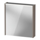Duravit Miroir LED D-Code 2.0 m SD T J 65x70x5cm, éclairage oblique, gauche, basalte mat-1