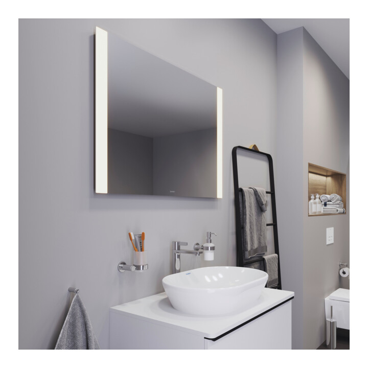 Duravit Miroir lumineux Best 100x70x3,4 cm, 37 W, LED, blanc