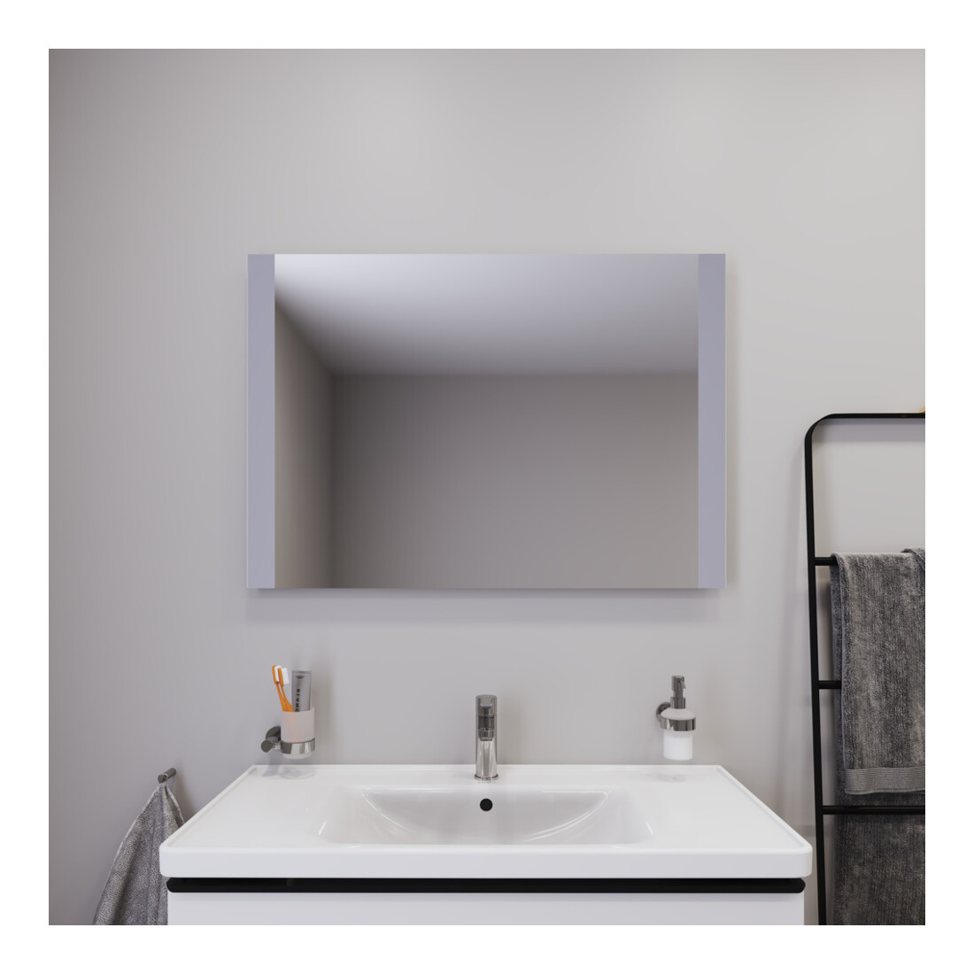 Duravit Miroir lumineux Best 100x70x3,4 cm, 37 W, LED, blanc