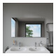 Duravit Miroir lumineux Best 120x70x3,3cm, 58 W, LED, blanc