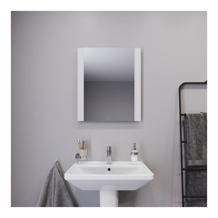 Duravit Miroir lumineux Best 60x70x3,4 cm, 31 W, LED, blanc
