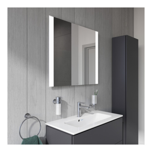 Duravit Miroir lumineux Best 80x70x3,4 cm, 34 W, LED, blanc