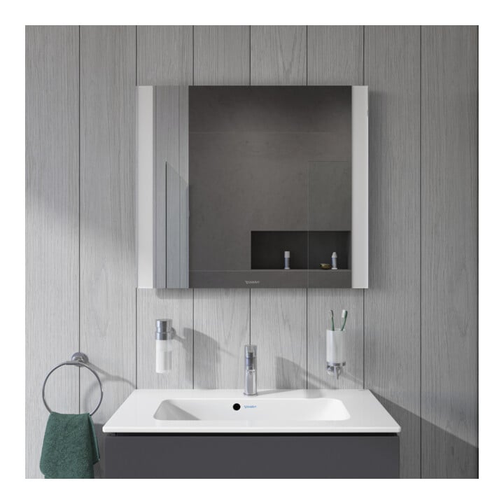 Duravit Miroir lumineux Best 80x70x3,4 cm, 34 W, LED, blanc