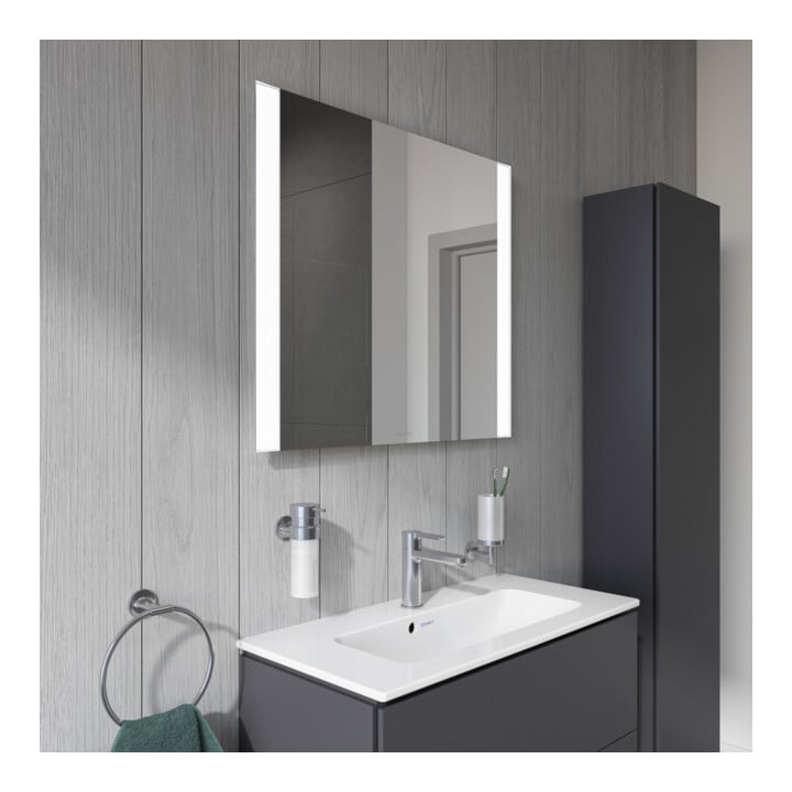 Duravit Miroir lumineux Best 80x70x3,4 cm, 34 W, LED, blanc