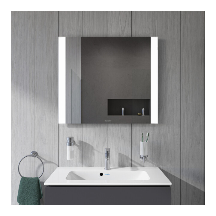 Duravit Miroir lumineux Best 80x70x3,4 cm, 34 W, LED, blanc