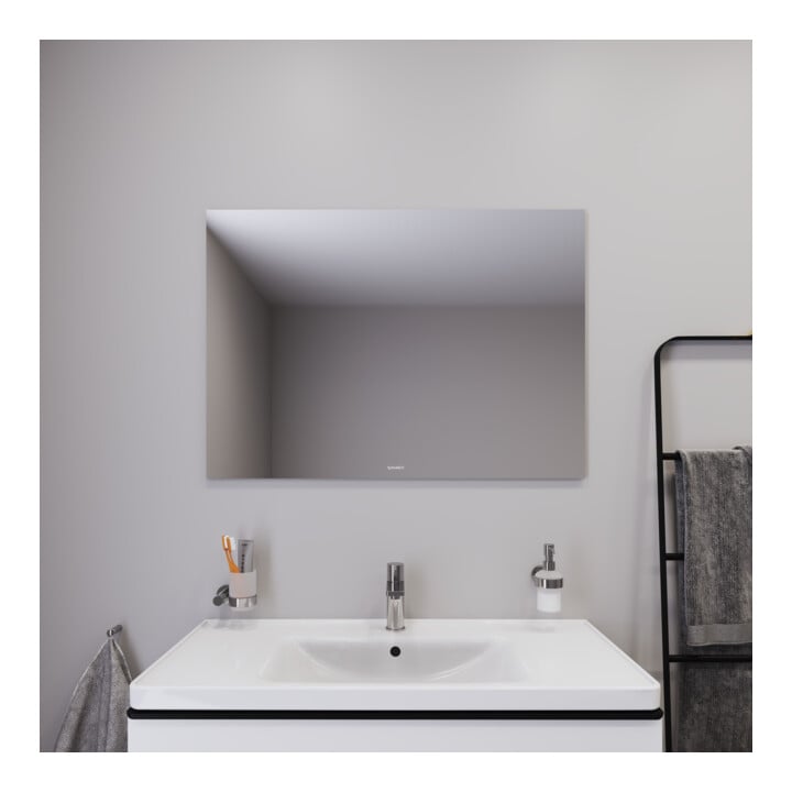 Duravit Miroir lumineux Better 100x70x3,3 cm, 52 W, LED, blanc