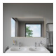 Duravit Miroir lumineux Better 120x70x3,3 cm, 58 W, LED, blanc