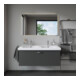 Duravit Miroir lumineux Better 120x70x3,3 cm, 58 W, LED, blanc