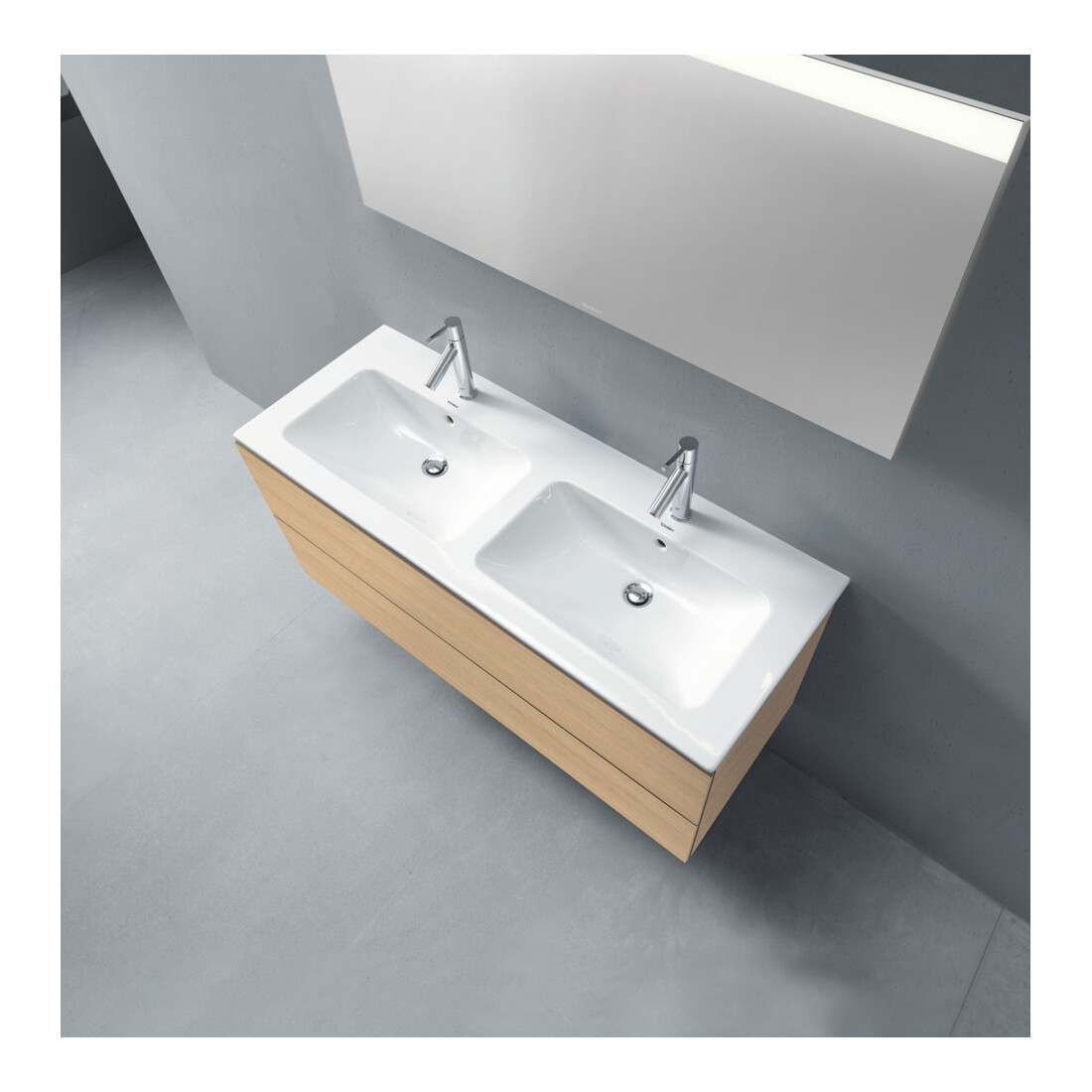 Duravit Miroir lumineux Better 130x70x3,5 cm, 20 W, LED, blanc
