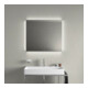 Duravit Miroir lumineux Better 80x70x3,3cm, 46 W, LED, blanc