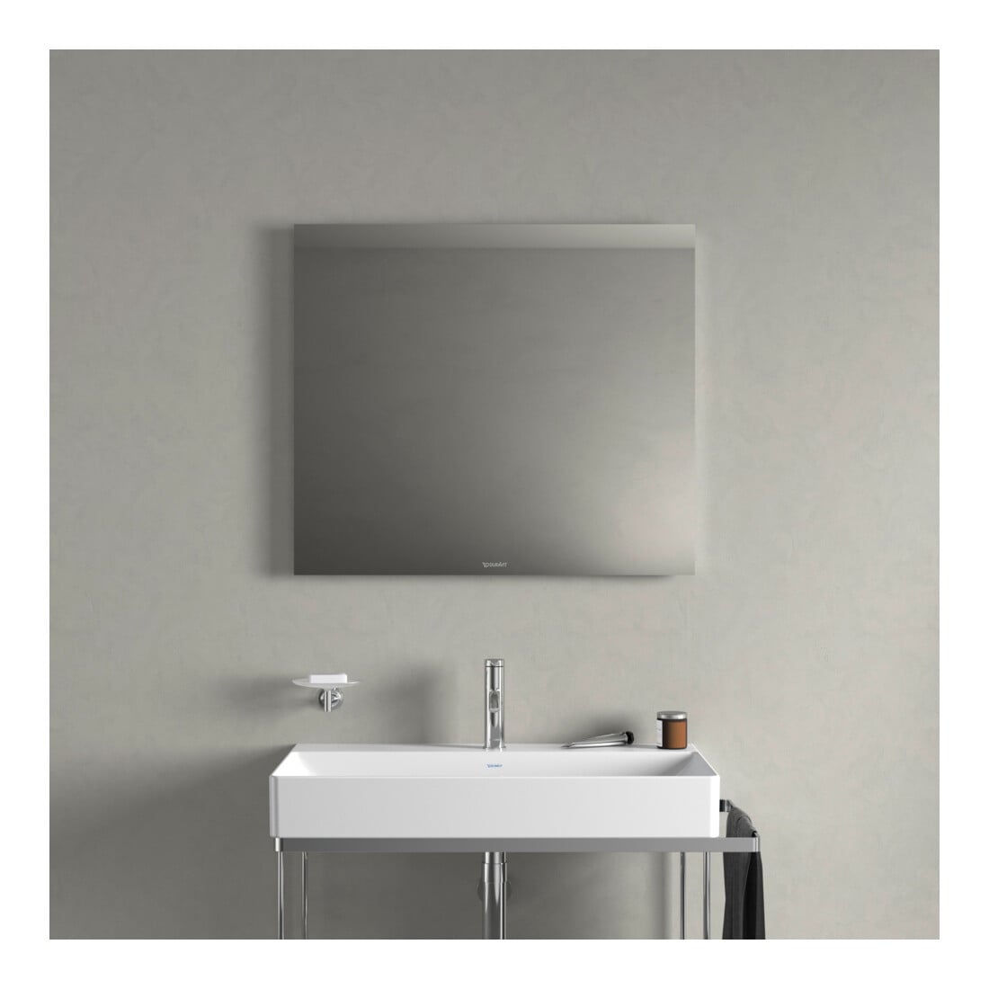 Duravit Miroir lumineux Better 80x70x3,3cm, 46 W, LED, blanc