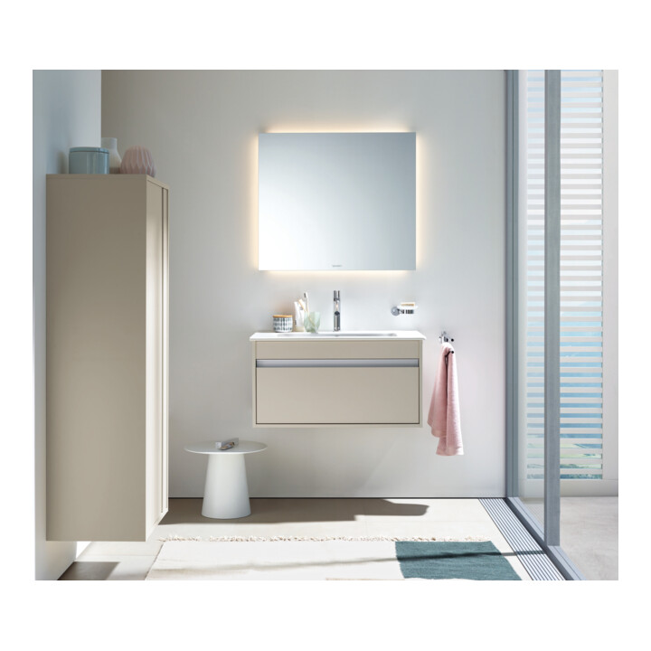 Duravit Miroir lumineux Better 80x70x3,3cm, 46 W, LED, blanc