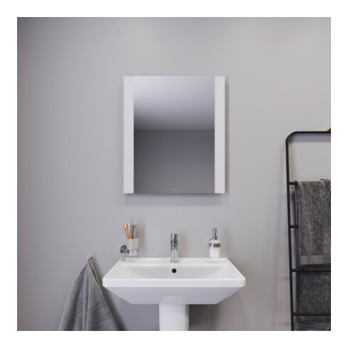 Duravit Miroir lumineux Good 60x70x3,4 cm, 22 W, LED, blanc