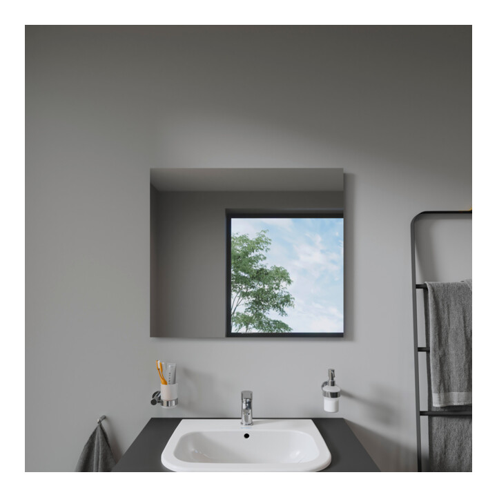 Duravit Miroir lumineux Good 80x70x3,3 cm, 46 W, LED, blanc