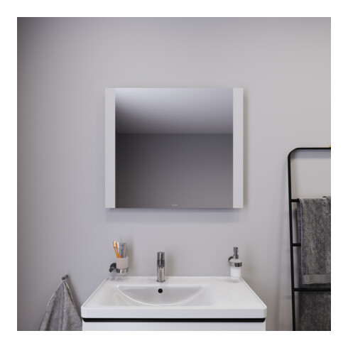 Duravit Miroir lumineux Good 80x70x3,4cm, 22 W, LED, blanc