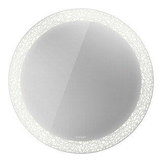 Duravit Miroir lumineux Happy D.2 Plus 70x70x4,7 cm, 31 W, avec capteur, éclairage LED radial