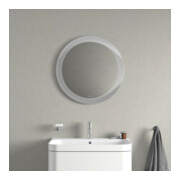 Duravit Miroir lumineux Happy D.2 Plus 70x70x4,7 cm, 31 W, avec capteur, éclairage LED radial-2