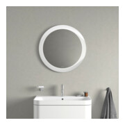 Duravit Miroir lumineux Happy D.2 Plus 70x70x4,7 cm, 31 W, avec capteur, éclairage LED radial-5