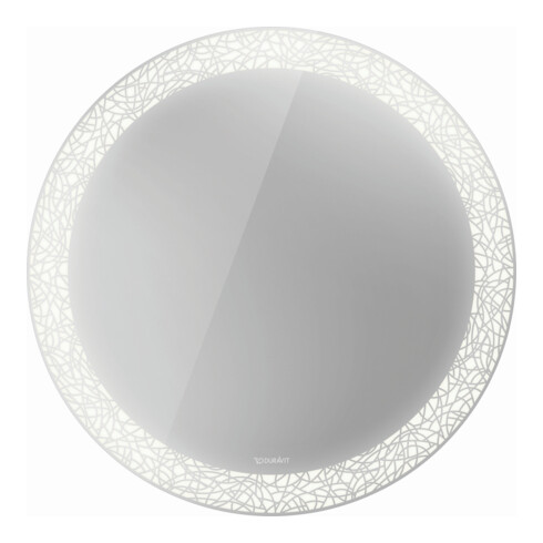 Duravit Miroir lumineux Happy D.2 Plus 70x70x4,7 cm, 31 W, m Hz, Li-Fd Org.